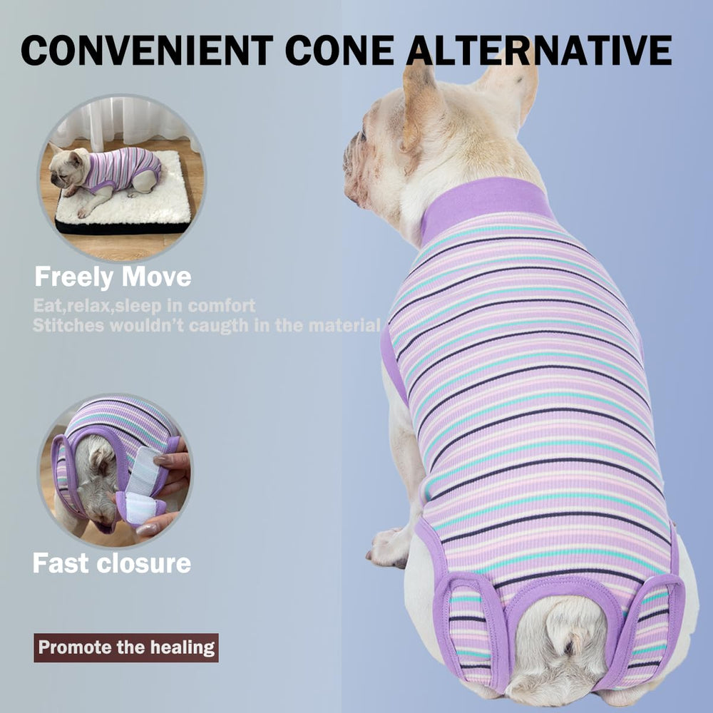 Sebidtco combinaison coton et élasthanne, confort et flexibilité pour chien.