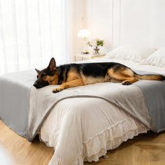 Secfeeling couverture chien impermeable pour lit 82x120 protege meubles et sols.