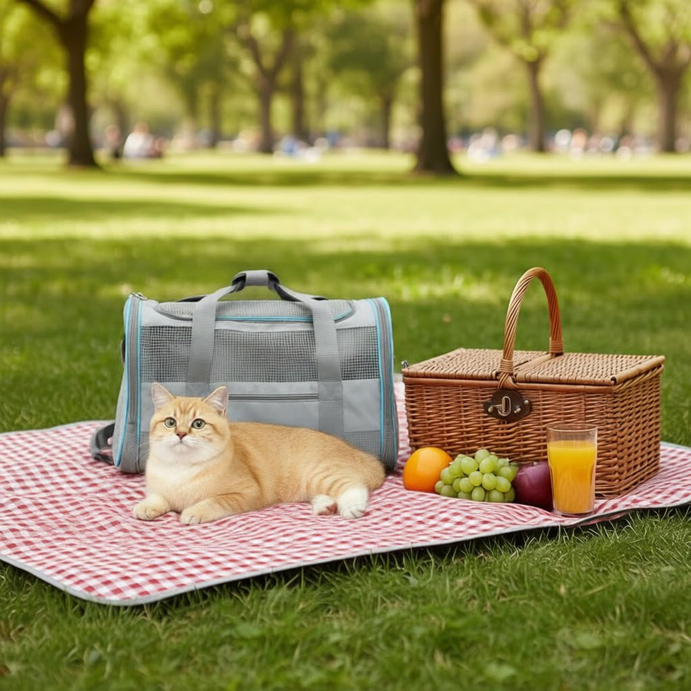 SECLATO porte-chat: approuvé avion, compatible sous le siège.