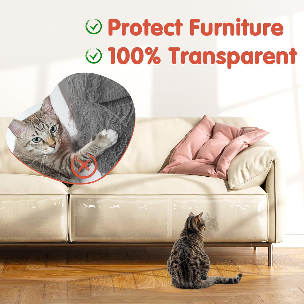 Transparence totale: protège sans masquer le style du salon.