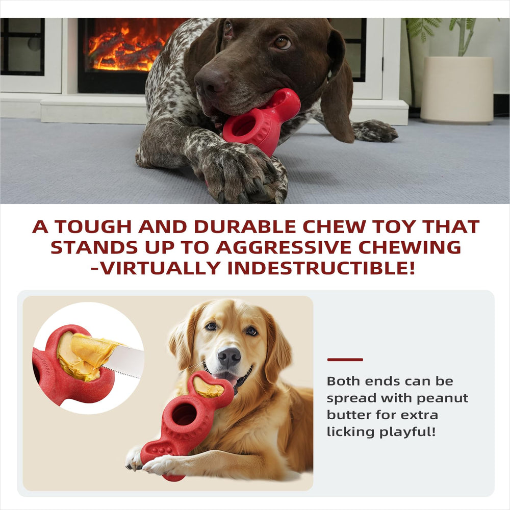 Utilisations intérieures et extérieures du jouet Sedioso pour chiens actifs.