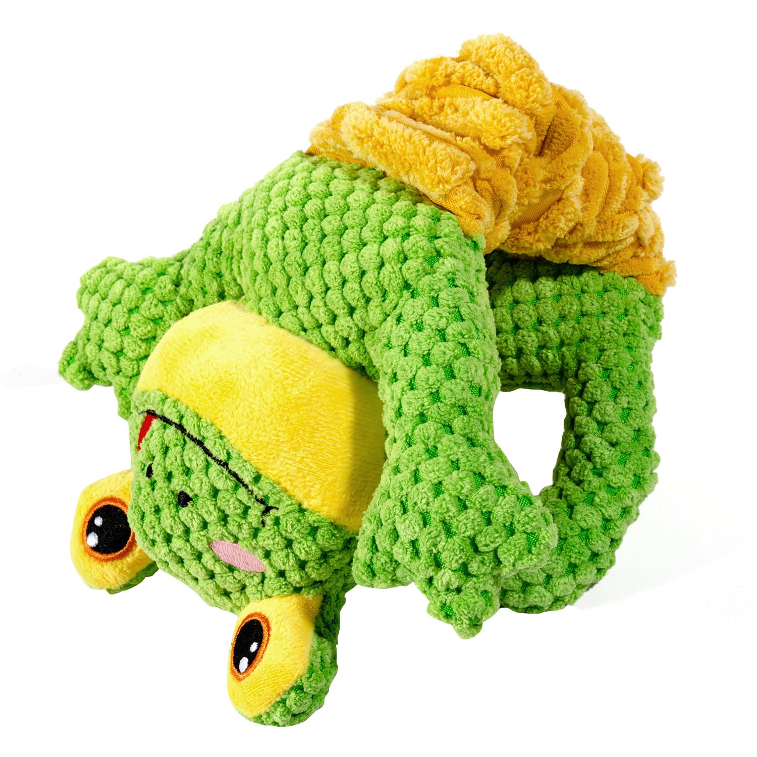 Jouet Sedioso grenouille avec sifflet interne pour divertir les chiens
