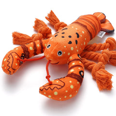 Sedioso langouste – jouet-peluche pour chien gros, durable et sûr pour mordiller.