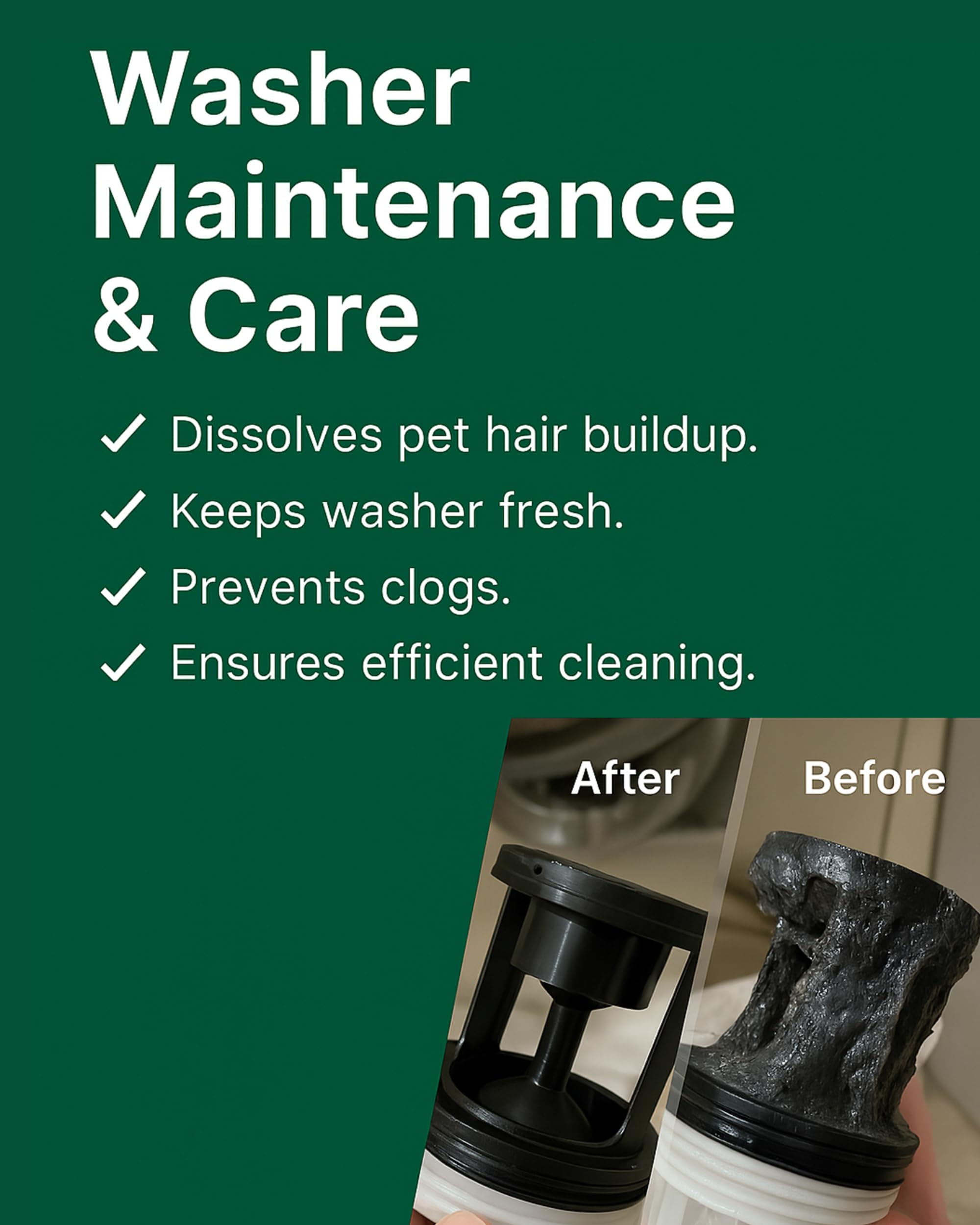 Seedshub maintien-routine-poils-lave-linge, facilite une routine simple et efficace.