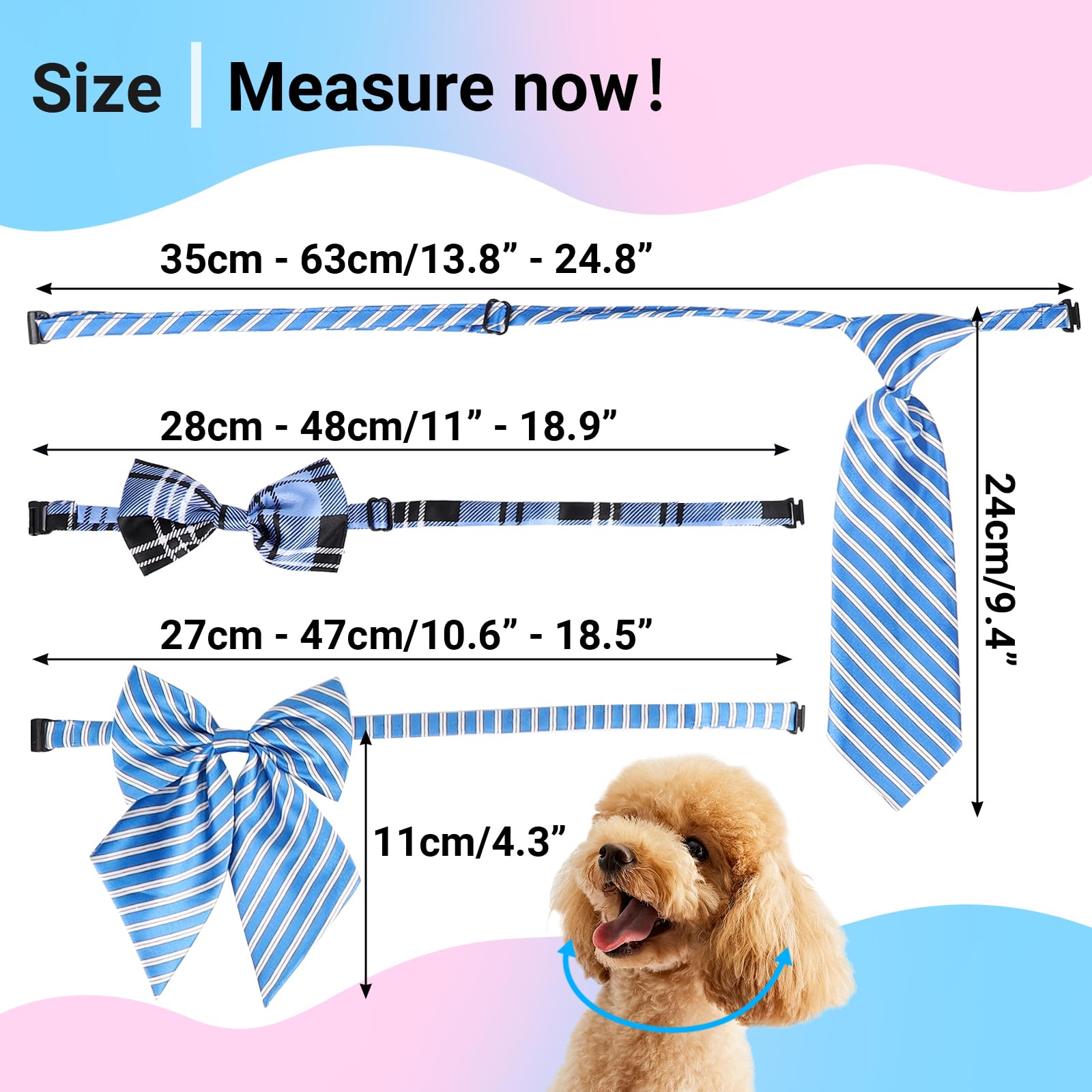 Segarty nœud papillon chien – confort doux pour longues promenades et séances photo