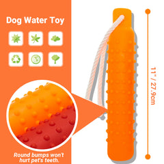 Segzwlor jouet-flotteur-chien pour rapport et entraînement aquatique.