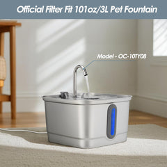 SEIRMEP système de filtration quadruple, eau plus fraîche et sans odeur.