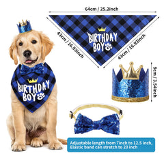 Bannière joyeux anniversaire Selemoy créant une ambiance décorative pour chien.
