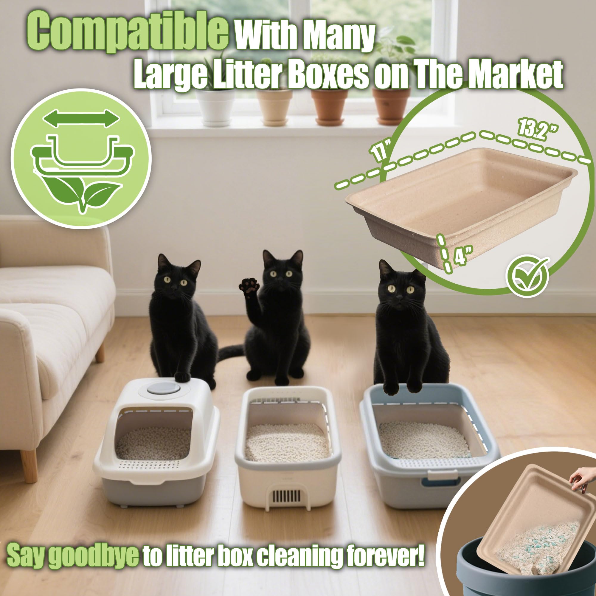 SEMEDOYO grand format offre espace suffisant pour chat adulte