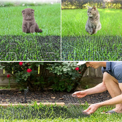SENENQU scat-mat épines autour poteaux et arbres: préserve contre l’escalade des animaux.