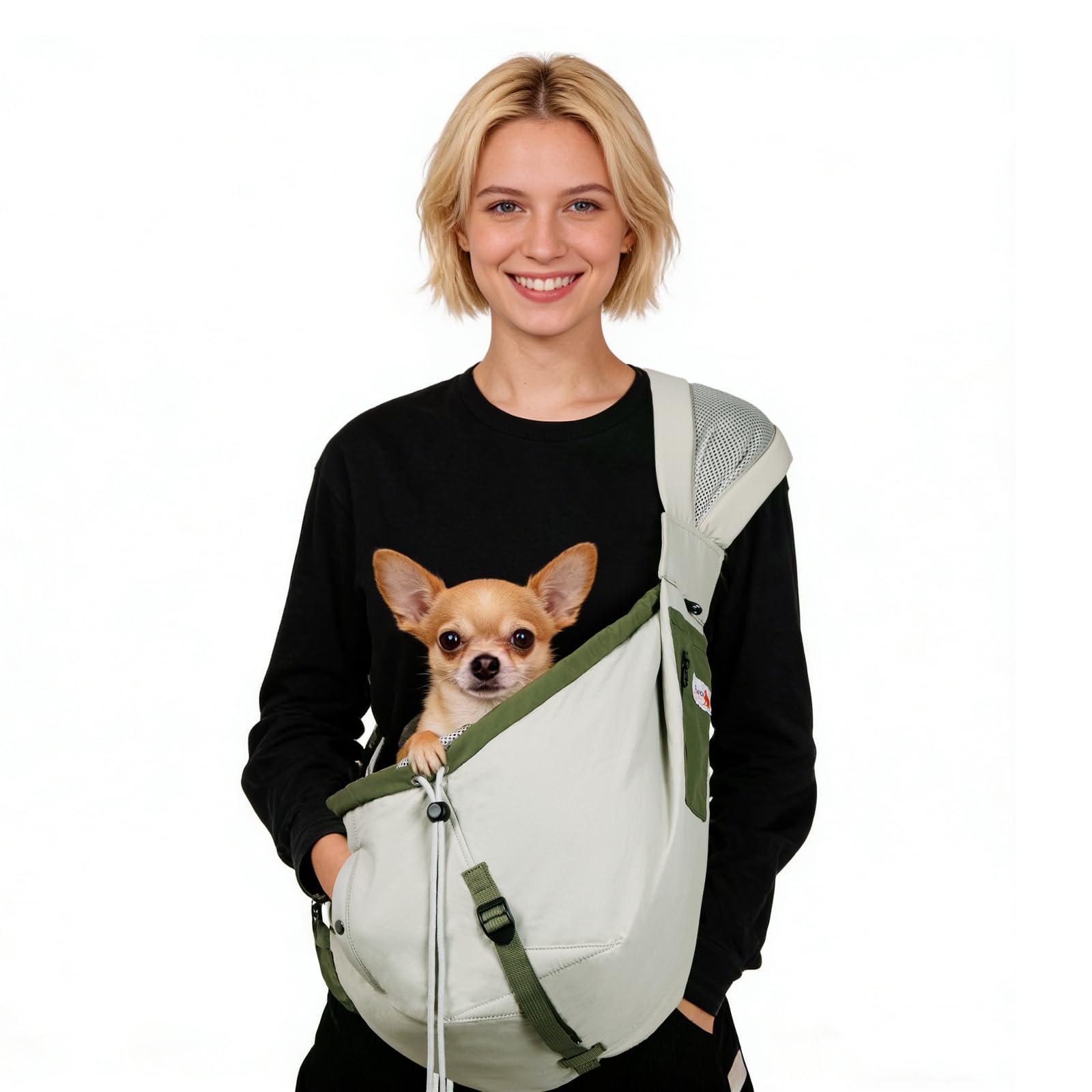 SENIOR BUDDAY porte-chien portable: léger et pratique en voyage