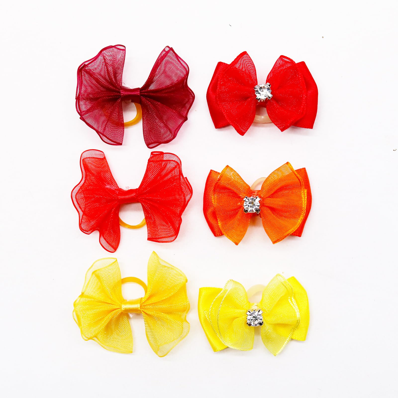 Noeud Senniea pour chien Yorkie, accessoire élégant pour occasions spéciales.