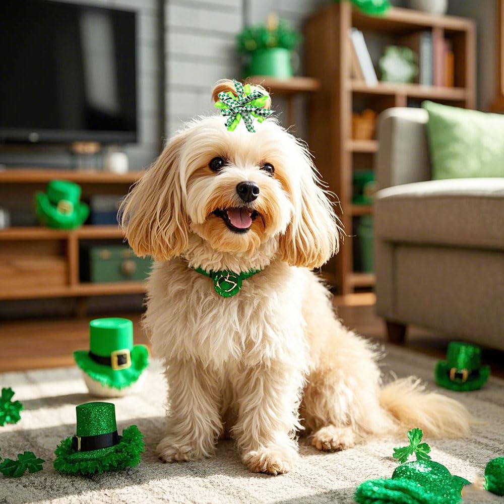 Noeud Saint-Patrick Senniea pour animal, idéal pour événements festifs.