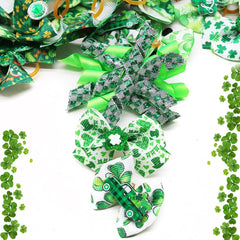 Noeud Saint-Patrick Senniea pour petit chien, confort léger et sûr.