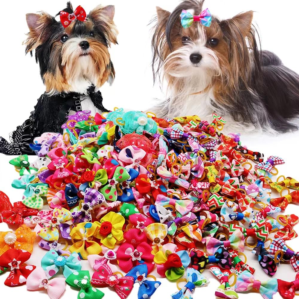 Senniea noeud chien bandes elastiques: tenue fiable pendant le toilettage