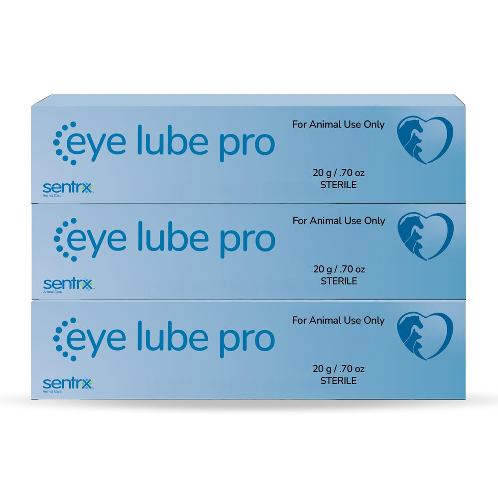Gouttes Sentrx Eye Lube Pro hydratant les yeux des chiens et chats