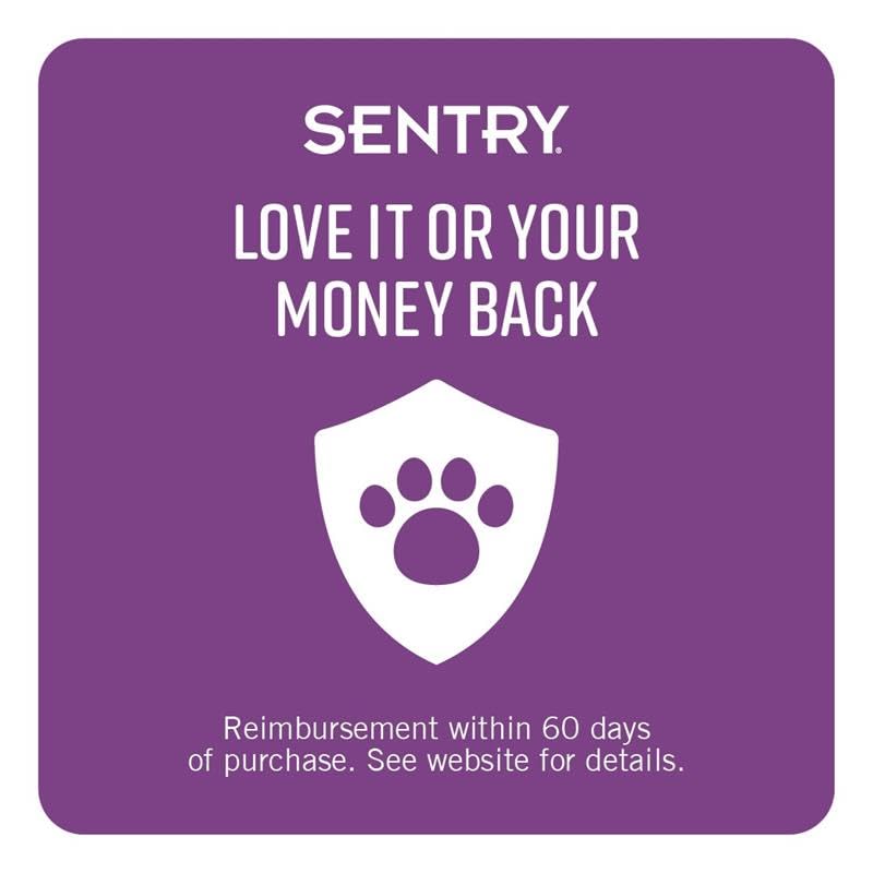 Application douce de l’onguent SENTRY pour chien – confort d’utilisation.
