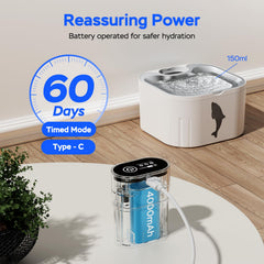 Capacité 3,2 L Senyoson, hydratation durable sans recharges fréquentes.
