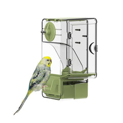 Septillar distributeur automatique d'oiseaux avec perchoir, alimentation pratique et propre.