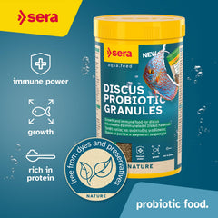 Granules mous riches en nutriments pour une absorption efficace chez le discus.