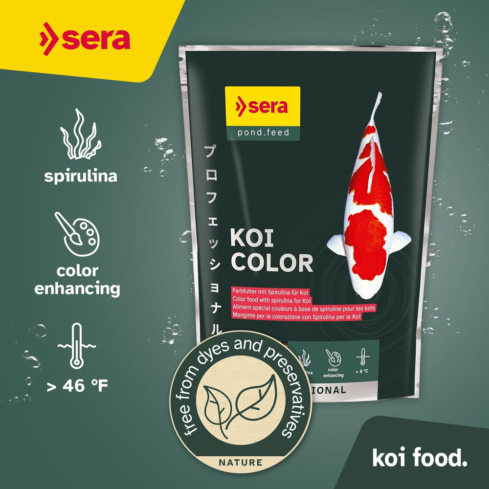 Sera Koi Professional Color immunité renforcée grâce à vitamine-C