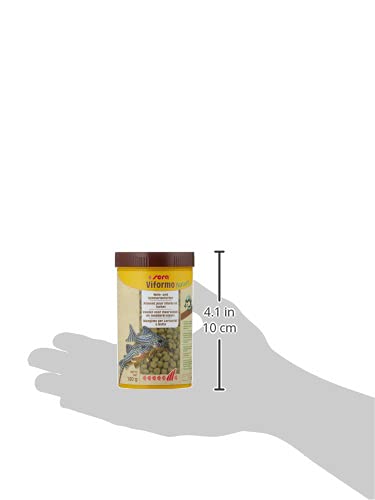 Sera Viformo Nature: tablettes riches en protéines et vitamines, adaptées au fond.
