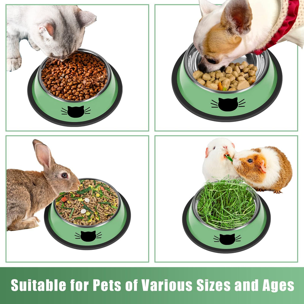 Serentive bol chat inox durable et résistant, idéal pour chats et petits chiens.