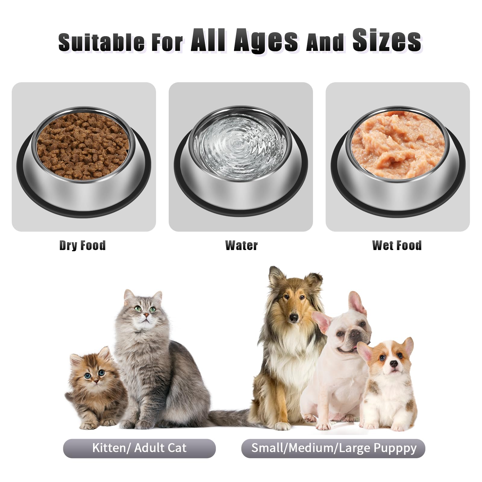 Parfait pour chats et chiens de toutes tailles.