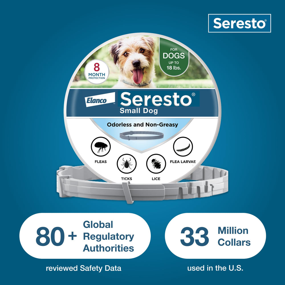 Seresto collier petit chien, compatible avec d'autres colliers