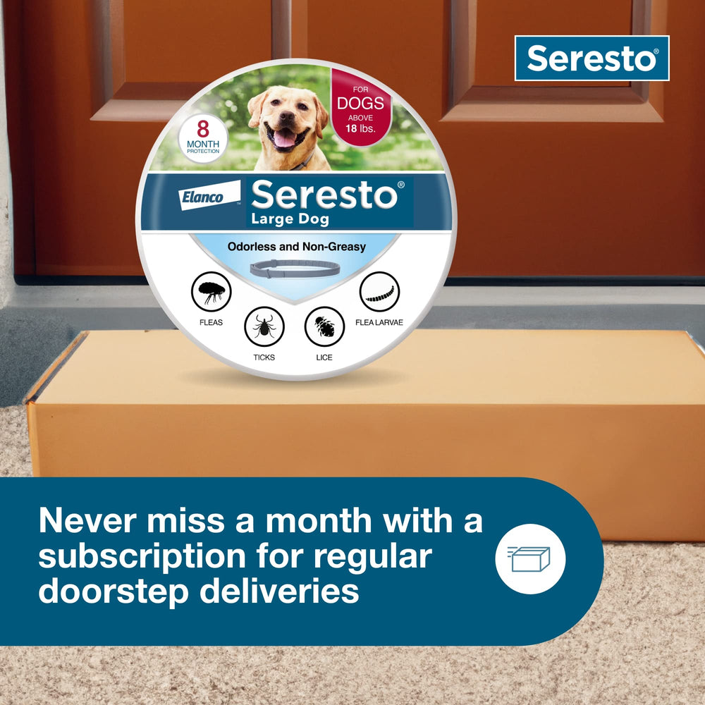 Seresto collier pour chiens >8 kg: prévention des parasites