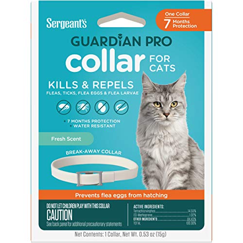 SERGEANT'S Guardian Pro – protection longue durée pour chats.