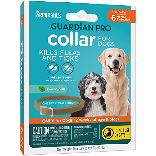 Sergeants Guardian Pro pour chien, usage quotidien et tranquillité retrouvée.