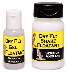 Serious Angler Gel Floatant pour mouches sèches, hydrophobe et durable pour eaux agitées.