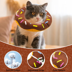 Seyezo collier conique chat taille grande, ajustement sûr et confortable.