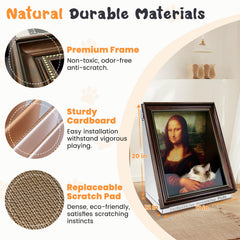 Seyossbe Mona Lisa cadre en bois durable – structure robuste et sûre.