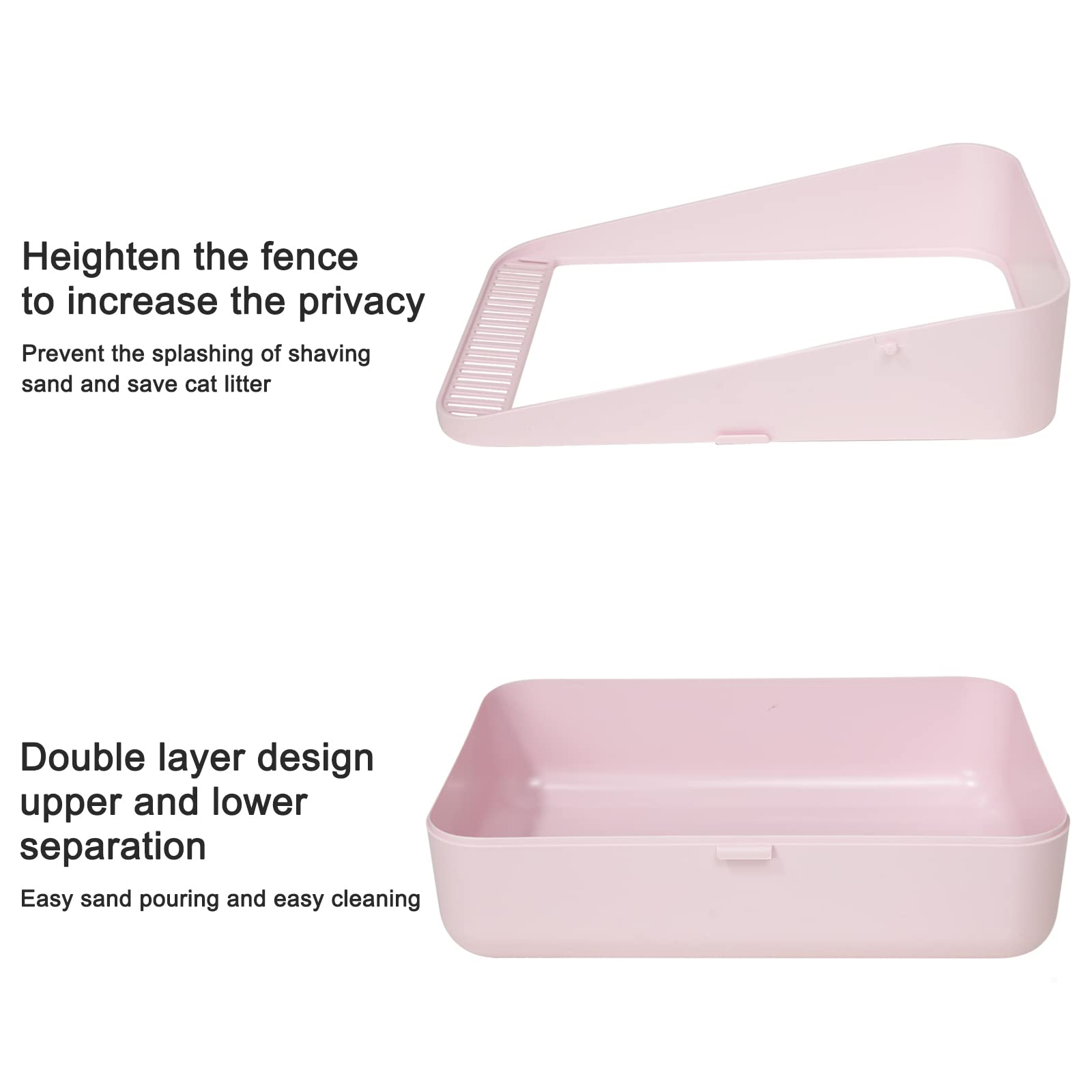 Rose tendance et design moderne s’harmonisant avec l’intérieur.