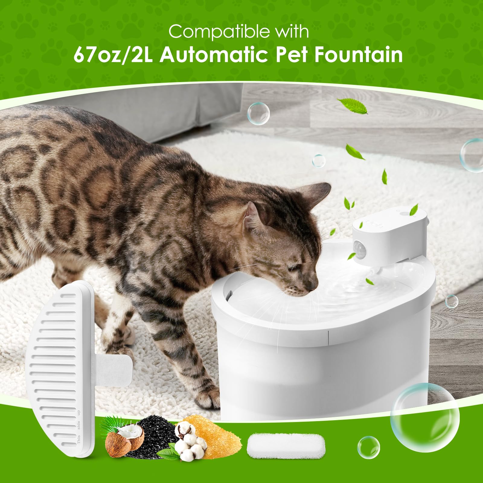 Conseils remplacement SgurFin fontaine chat 67oz pour hydratation optimale