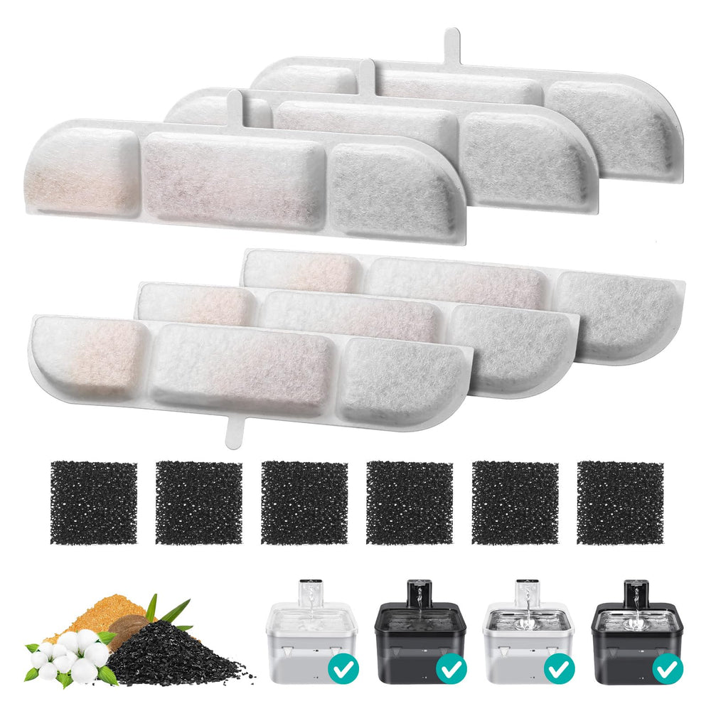 SgurFin filtre-fontaine-chat-batterie: eau plus fraîche et agréable