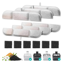 SgurFin filtre-fontaine-chat-batterie: eau plus fraîche et agréable