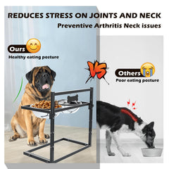 SHAINFUN hauteur ajustable pour chien, adaptation précise à sa morphologie.