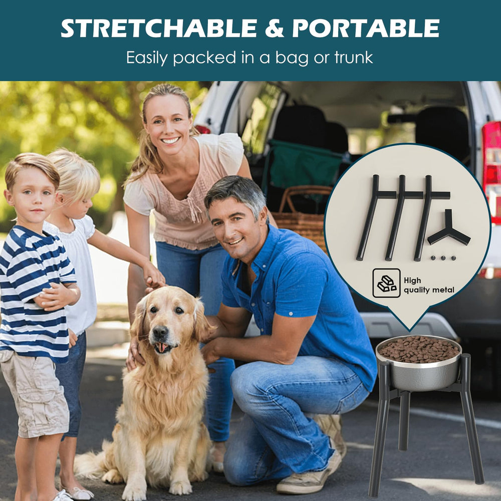 SHAINFUN support-bol-chien pliable et portable idéal voyage.