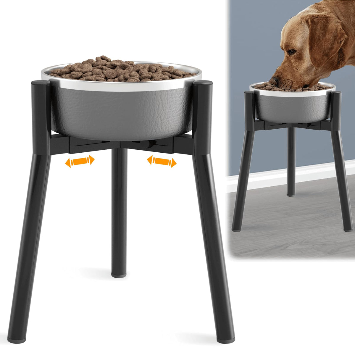 SHAINFUN support-bol-chien réglable en largeur pour tailles variées.