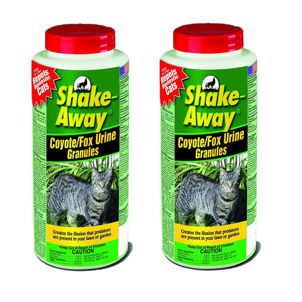 Shake-Away granules d’urine, dissuasion naturelle des chats et protection du jardin