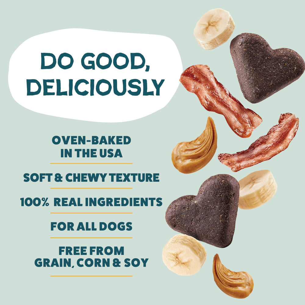 Shameless Pets Bananas for Bacon – texture tendre et bacon reel.