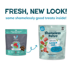 Friandise étoilée Shameless Pets Catnip en forme croquante pour chats.