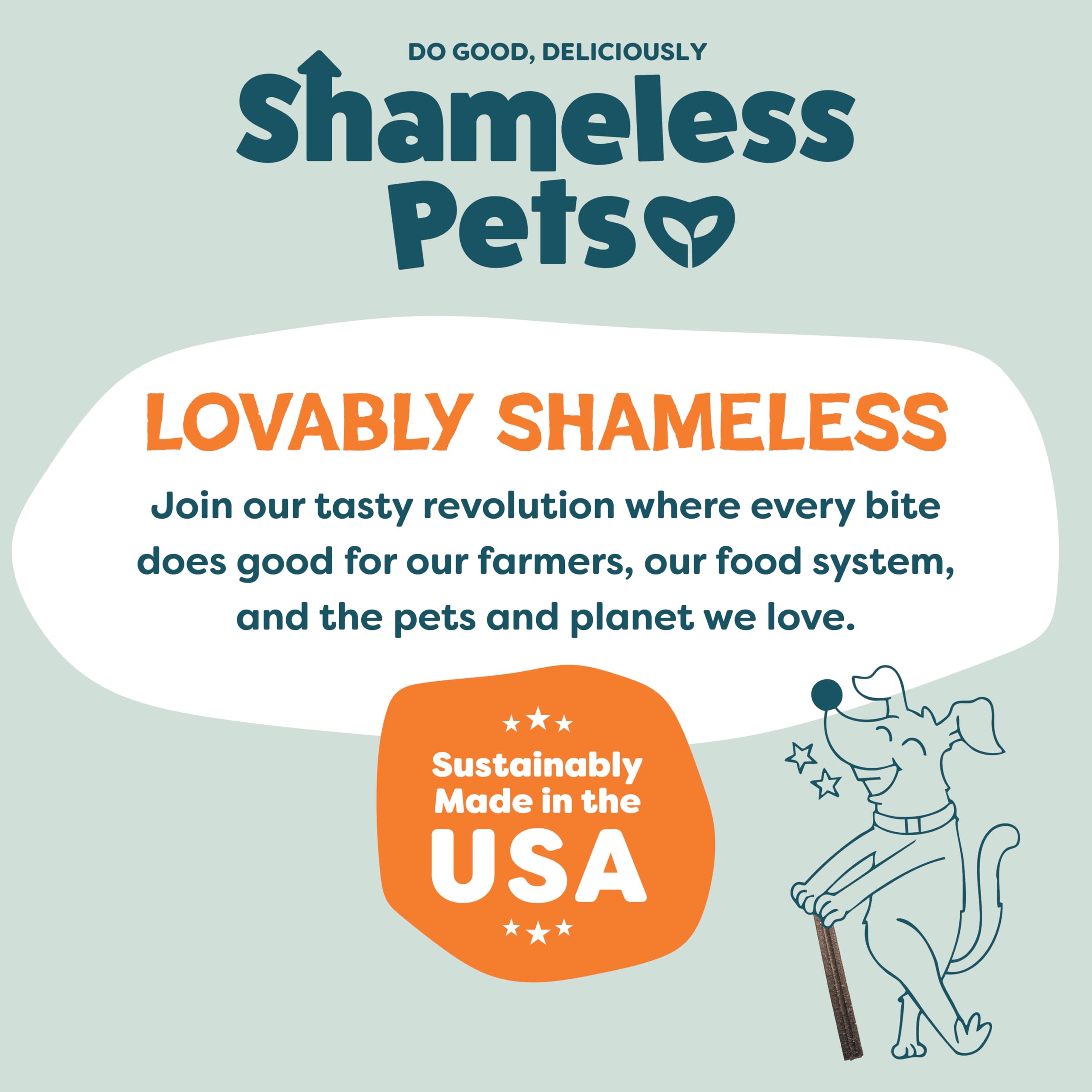 Shameless Pets Carrate Chomp convient à tous les chiens, toutes tailles et âges.