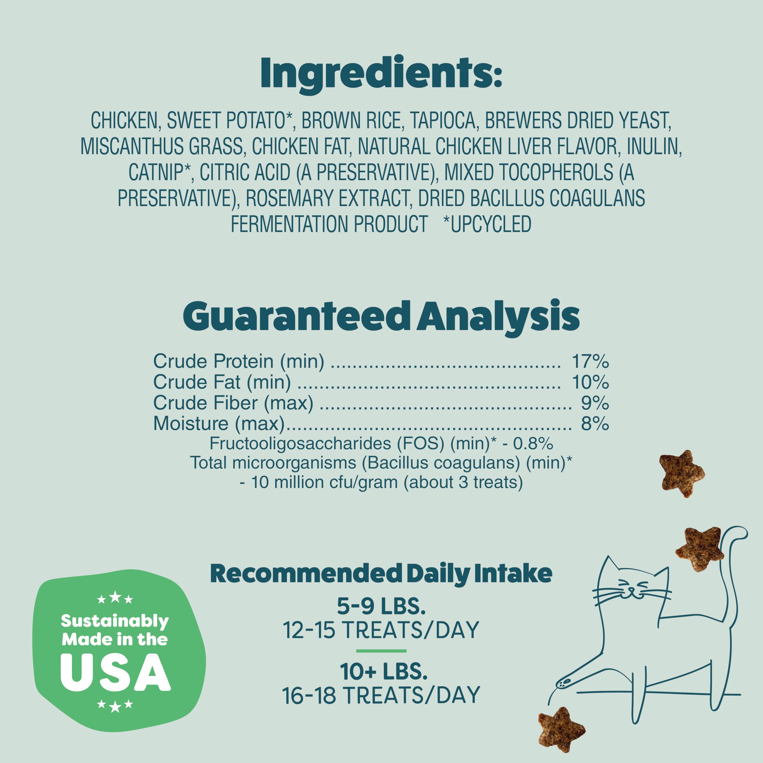 Fabriqué aux États-Unis par Shameless Pets, ingrédients locaux et pratiques.