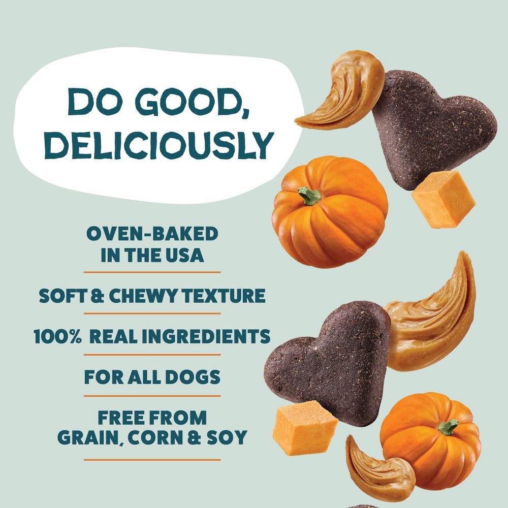 Shameless Pets Pumpkin Nut Partay ingrédients simples et naturels.