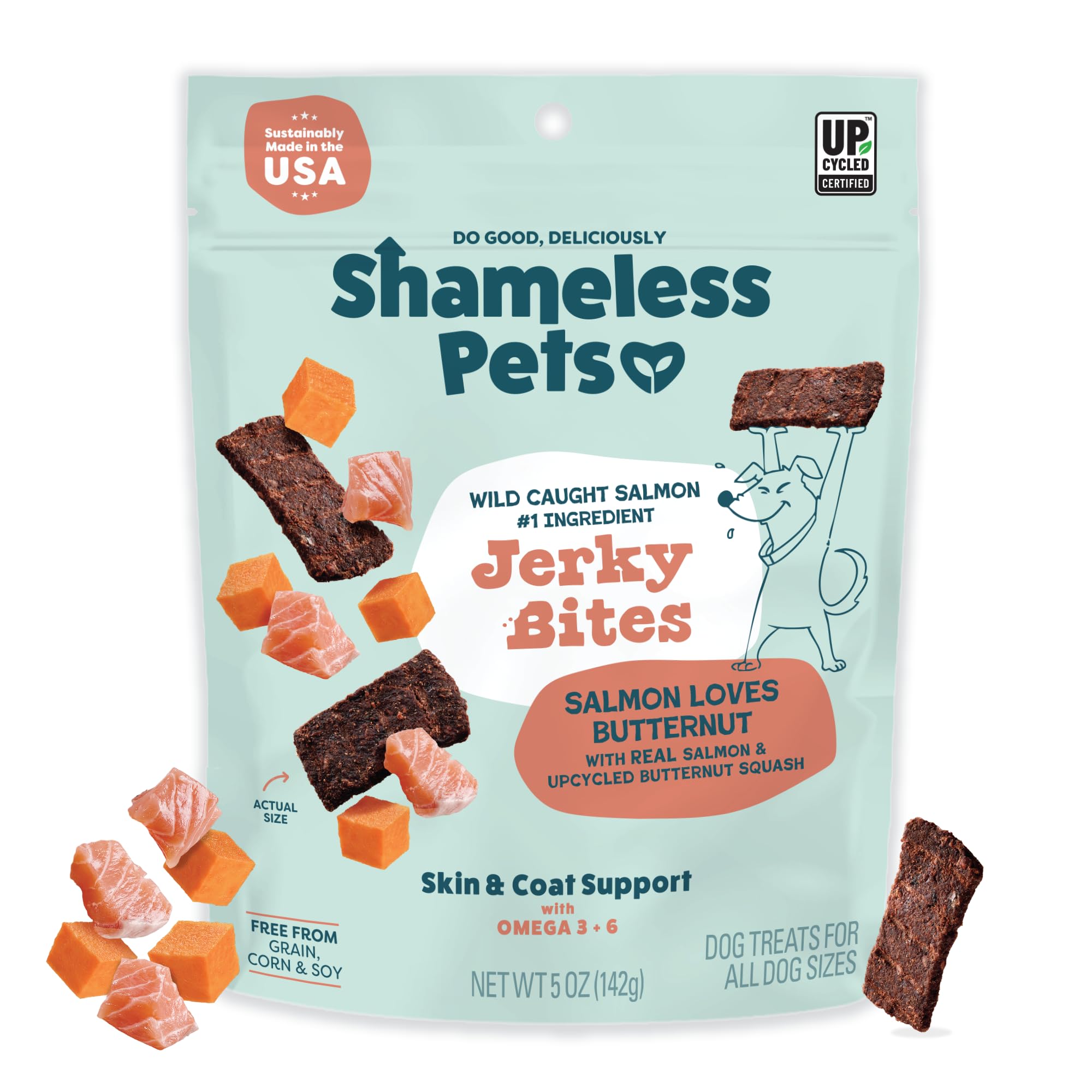 Friandise Shameless Pets Saumon – récompense savoureuse pour chien.