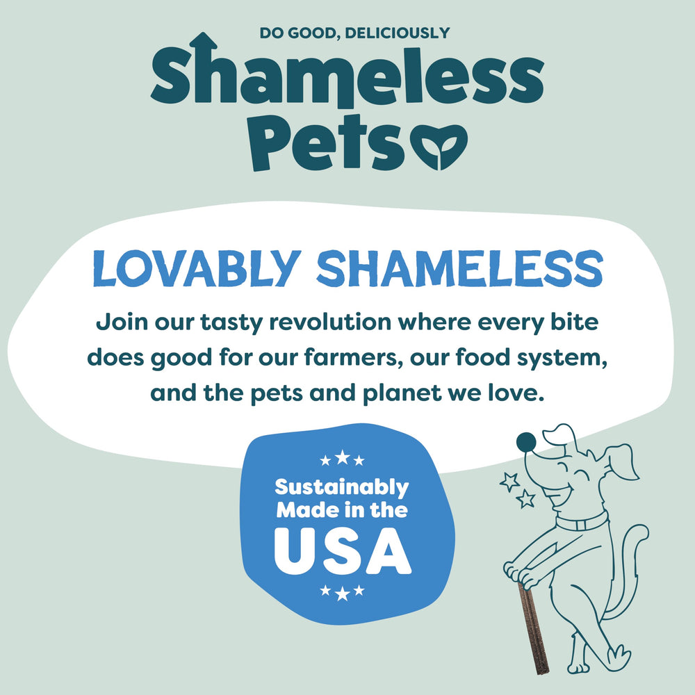 Recompense canine Shameless Pets – friandises dentaires pratique pour entrainement